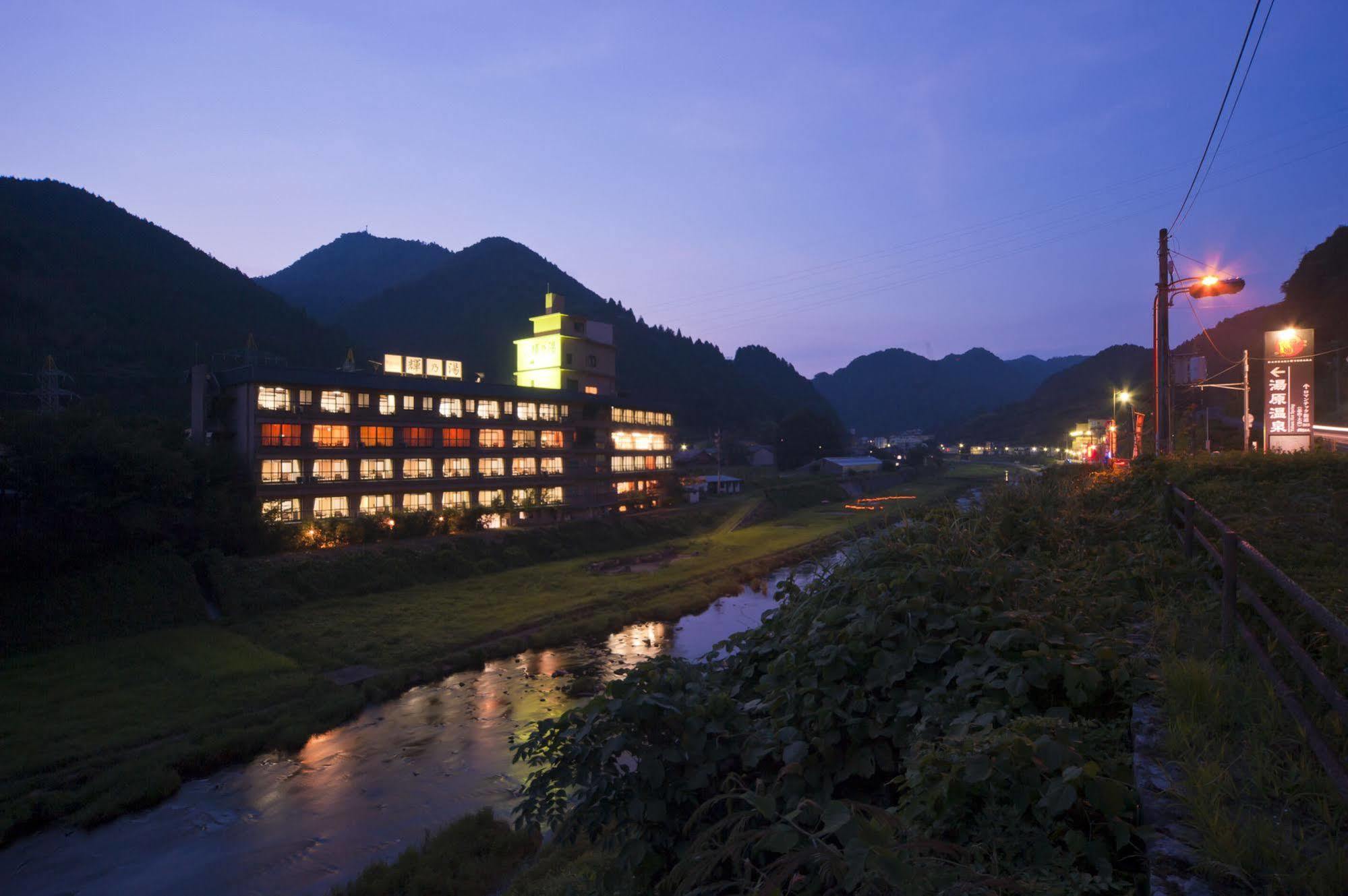 Kutsurogi No Yado Terunoyu Hotel โอคายาม่า ภายนอก รูปภาพ